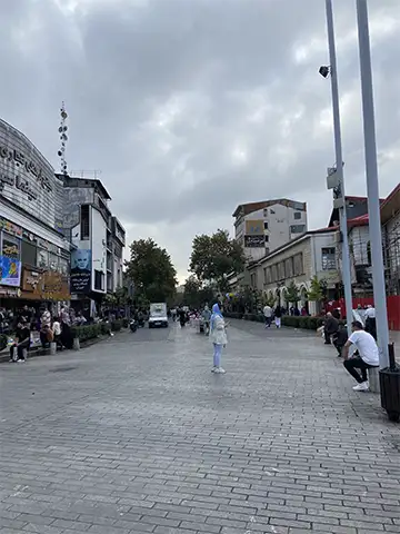 نما خیابان علم الهدی از شهرداری رشت