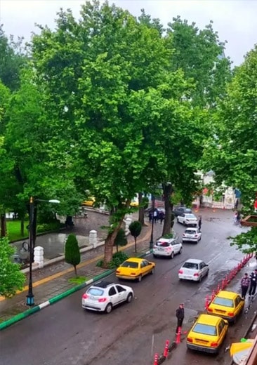 عکس سبزه میدان از سمت فروشگاه نجم