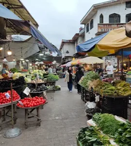 عکس بازار شهرداری رشت