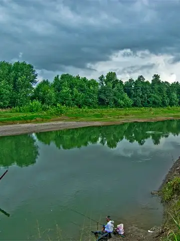 طبیعت رودخانه سفیدرود