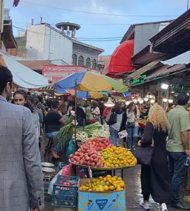 میوه بازار بزرگ رشت