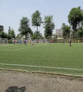 زمین فوتبال پارک شهر رشت (باغ محتشم)