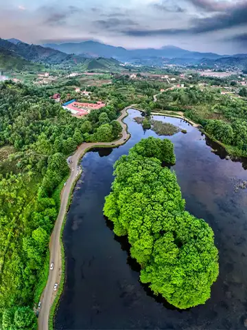 لوکیشن تالاب سوستان در لاهیجان