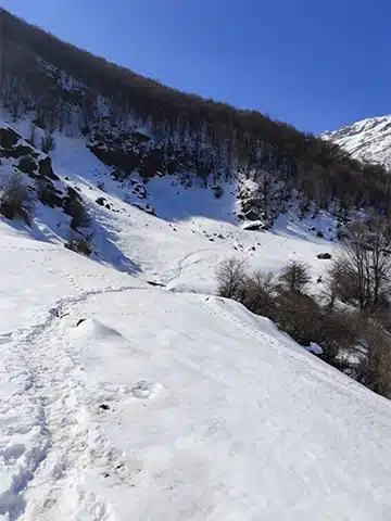 ییلاق للندیز در برف