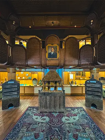 نمای داخلی موزه چای لاهیجان