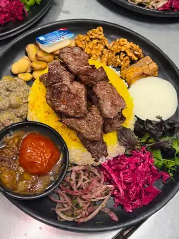 منوی رستوران یاسر شهر رشت