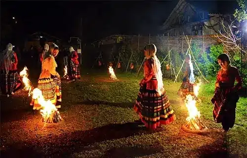چهارشنبه سوری گیلان