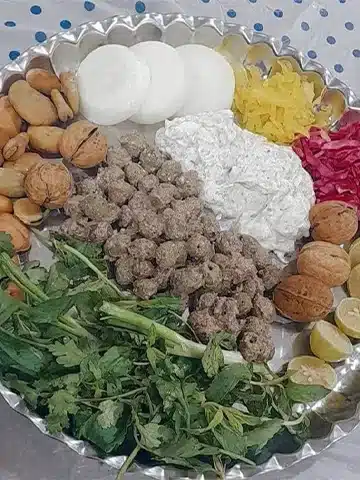 سینی مخلفات رستوران کاسی