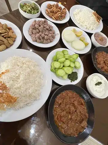 غذاهای محلی کاسی صومعه سرا
