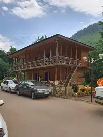 کلبه چوبی چسلی در ماسال