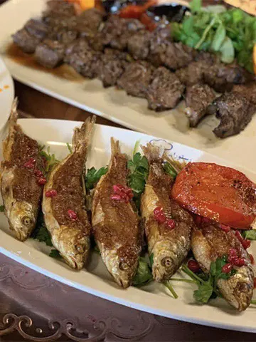 غذاهای رستوران ووشه