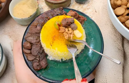 کته کباب رستوران گیچاواش رشت
