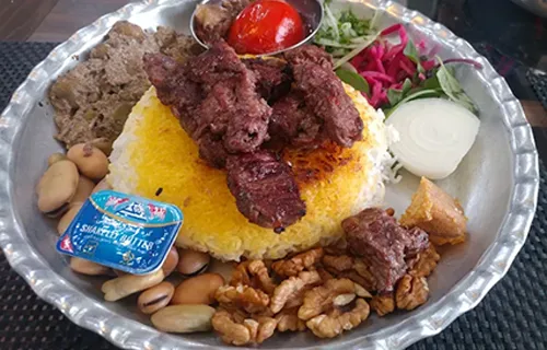 غذاهای رستوران یاسر رشت