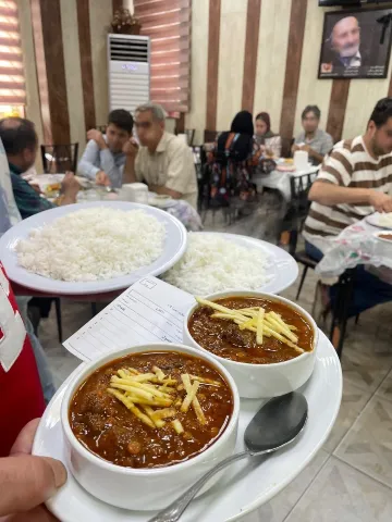 خورشت قیمه رستوران سرچشمه