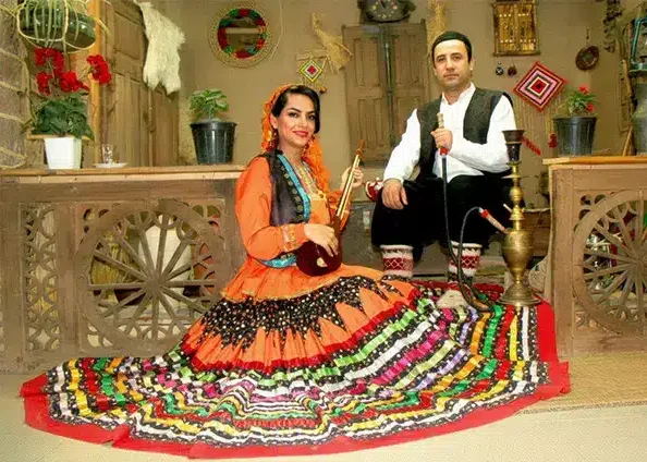 لباس محلی گیلانی زنانه و مردانه